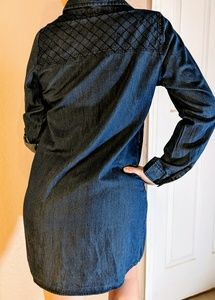 Chic Connection chambray button down dress/tunic